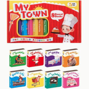 My Town: A Collection of 8 Board Books